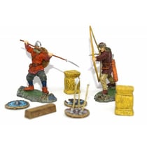 Kit de 2 figurines - Vikings et accessoires