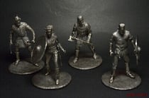 Kit 4 figurines - Vikings et accessoires