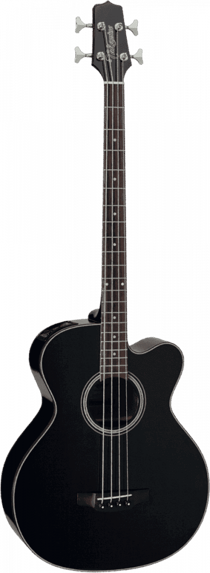 Takamine G Series Bass GB30CE-BLK - Guitare basse électroacoustique 4 cordes - Black