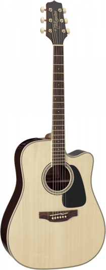 Takamine GD51CE - Guitare folk électroacoustique - Dreadnought - Natural