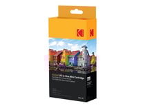 Kodak All In One Mini Cartridge - couleur (cyan, magenta, jaune) - kit rubans d'impression / étiquettes