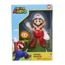 Super Mario - Figurine Mario Fire + fleur