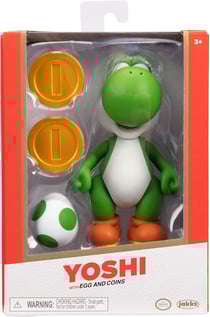 Figurine articulée Yoshi & pièces - 10 cm