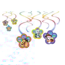 6 Serpentins - Pat' Patrouille - 60 cm