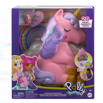 Polly Pocket : Salon licorne arc en ciel - Mattel