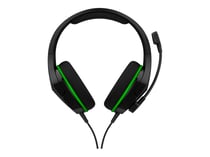 HyperX CloudX Stinger Core - Micro-casque - circum-aural - filaire - jack 3,5mm - noir, vert