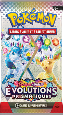 Bundle 6 boosters : Evolutions Primastiques - Pokémon