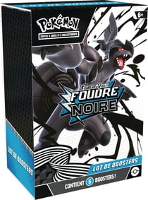 Lot de 6 boosters Pokémon : Ecarlate & Violet : Foudre noire
