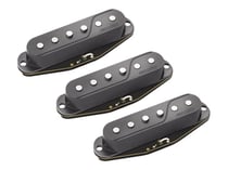 Fishman Fluence - Ensemble de pickup pour guitare électrique Stratocaster - 3 pièces - noir