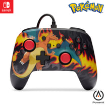Manette filaire Nintendo Switch PowerA - Charizard Firestorm