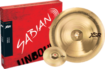 Sabian XSR Effects - Ensemble de cymbales - Splash 10" et Chinese 18"
