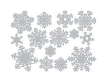 Matrice de découpe Thinlits Sizzix - Flocons - 14 pièces