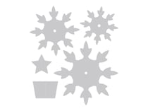 Matrice de découpe Thinlits Sizzix - Sapin flocon