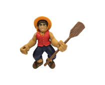 Figurine Heroes of Goo Jit Zu - Luffy - 17 cm