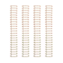 4 anneaux de reliure rose doré 1,58 cm - We R