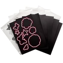 We R Memory Keepers - Ensemble de rangement pour moules et tampons avec aimants - 12 pièces