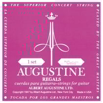 Augustine - Regal Gold - Cordes en nylon clair filé or pour guitare