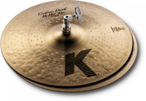 Zildjian K - Cymbales Charleston Custom Dark - 14