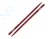 Zildjian Artist Series Josh Dun - Baguette 5A - broche d'insertion moyen - pointe ovale - rouge