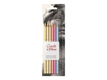 SET 6 CRAYON PASTEL PORTRAIT