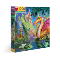 Puzzle 1000 pièces - Kind dragongPuzzle 1000 pièces KIND DRAGON Eeboo