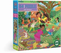 Puzzle 64 pièces - jeux d'extérieur