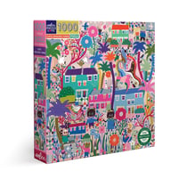Puzzle 1000 pièces - Cats around town - Eeboo