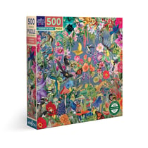 Puzzle licorne 500 pièces rond - âge 7 à 8 ans - Eeboo