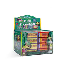 DISPLAY DINOSAURES 16 PUZZLES DE 36 PIECES PHOSPHORESCENTS