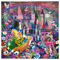 Puzzle 1000 pièces - Cat and the castle - Eeboo