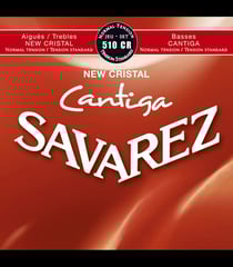 Cordes pour guitare et basse - Savarez New Cristal Cantiga 510CR