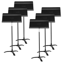 Manhasset - Pack de 6 Pupitres Symphony noirs