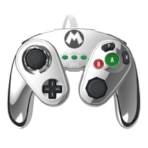 Manette fight pad pour Wii U - Edition limitée Mario métal