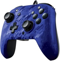 Manette filaire Nintendo Switch PDP | Camouflage Bleu