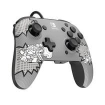 Manette filaire - PDP - Nintendo Switch & Nintendo Switch OLED - Comic Attack REMATCH