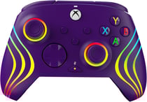 Manette filaire PDP - Afterglow wave - Xbox - violet