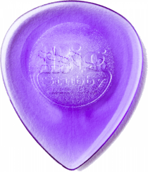 Lot de 6 médiators 2 mm Dunlop Big Stubby 475P2 - violet