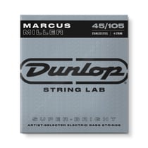 Dunlop Marcus Miller Medium DBMMS45105 - Cordes en acier pour guitare basse - 45-105