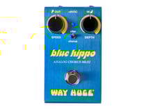 Way Huge - Pédale d'effet pour guitare électrique Blue Hippo Analog Chorus - bleu