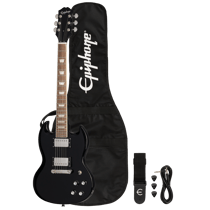 Epiphone Power Players - Pack guitare électrique - Type SG - Dark Matter Ebony