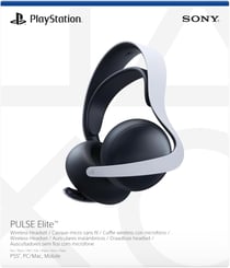 Sony Pulse Elite - Casque micro sans fil pour PS5, PC et Mac - Blanc