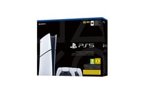 Console Sony PS5 Slim - Édition Digitale + 2ème manette DualSense - Blanc