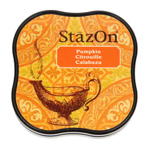 StazOn midi - Tampon encreur - citrouille - 37 x 37 mm