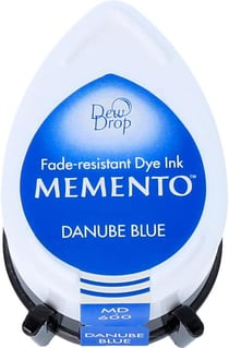 Encreur goutte Memento - Danube blue