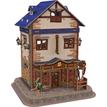 Puzzle 3D en bois, maison de Villa, château Royal, jouet d'assemblage  léger, Kits de modèles de bricolage pour enfants et adultes, décoration de