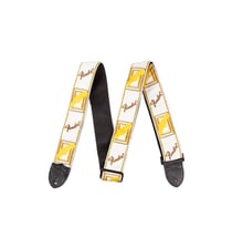 Fender - Sangle guitare - Jaune et marron