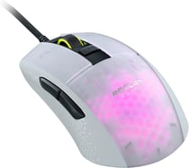 Souris gaming optique RGB Roccat - Burst Pro - Blanc