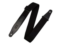 Sangle guitare noire - Rayonne