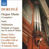 Maurice Durufle Musique Pour Orgue (Integrale)