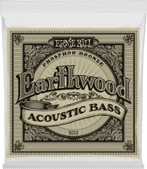 Ernie Ball Earthwood - Cordes en phosphore bronze pour basse acoustique - 45-95